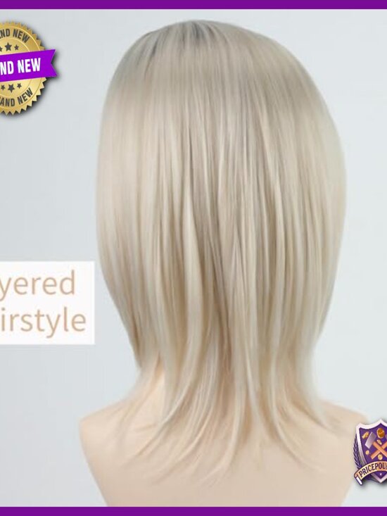 Human Hair Lace Front Wig Pre-Plucked Hairline Lightweight Breathable Cap main image 6